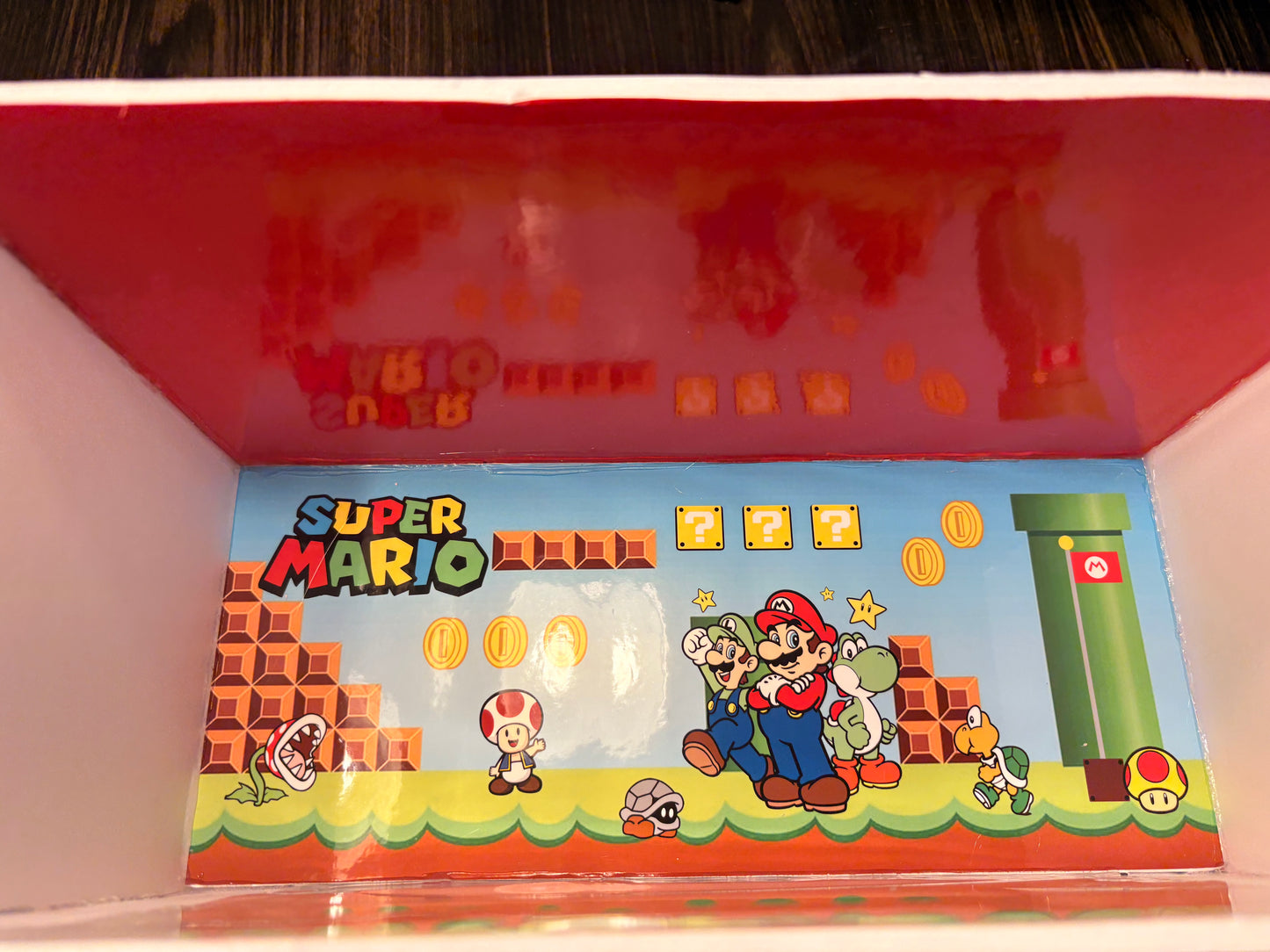 Nintendo Switch–Inspired Custom Gift Box (Unfilled) | Handmade Foam Keepsake Box