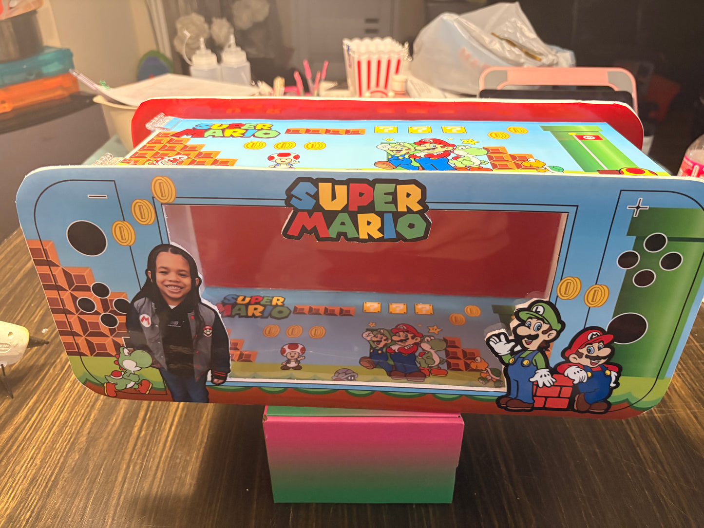 Nintendo Switch–Inspired Custom Gift Box (Unfilled) | Handmade Foam Keepsake Box
