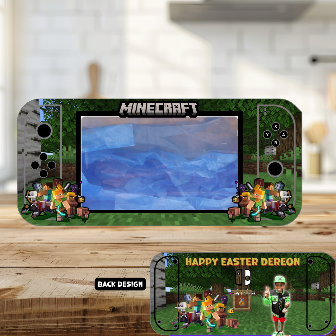Nintendo Switch–Inspired Custom Gift Box (Unfilled) | Handmade Foam Keepsake Box