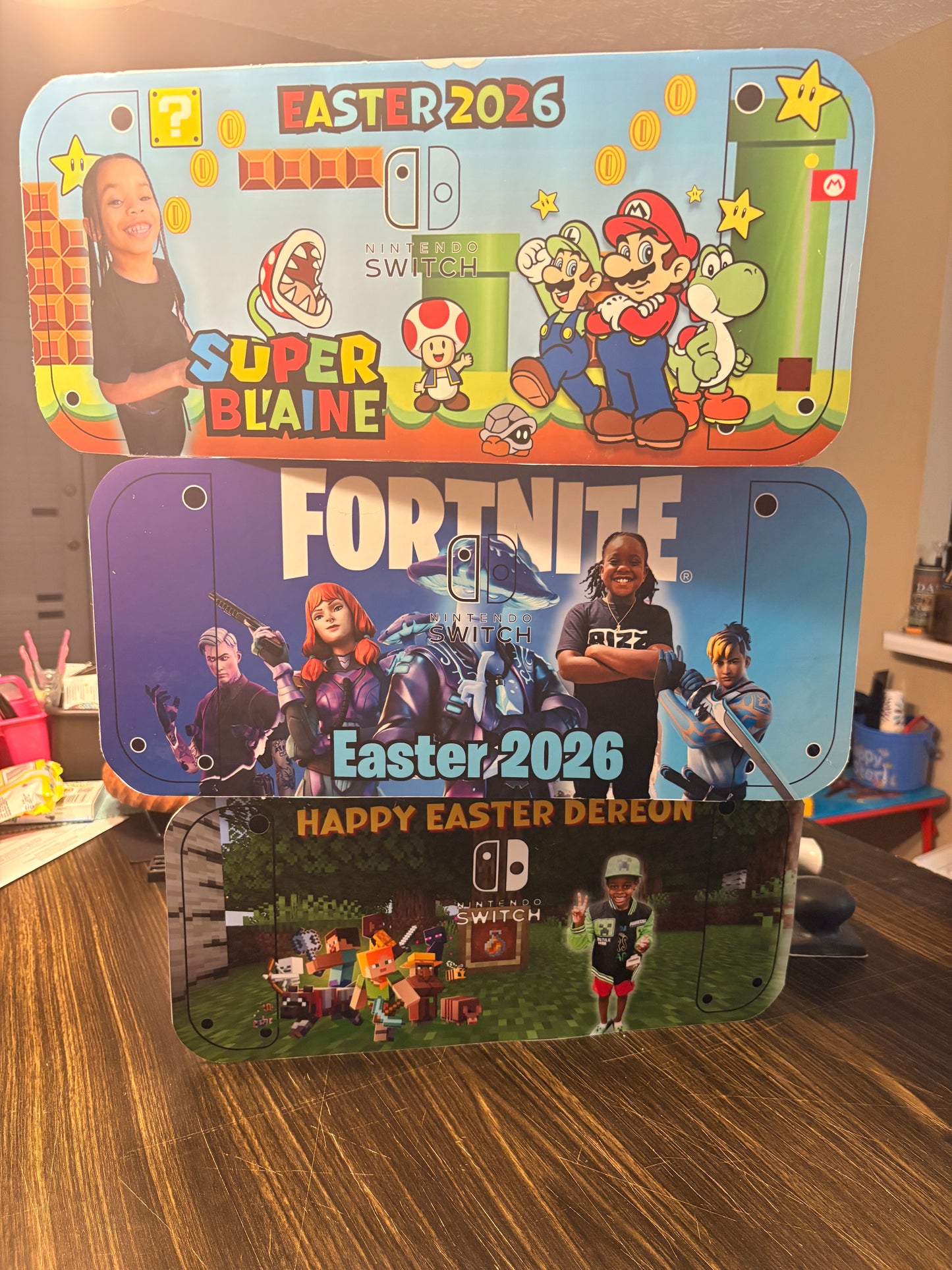 Nintendo Switch–Inspired Custom Gift Box (Unfilled) | Handmade Foam Keepsake Box