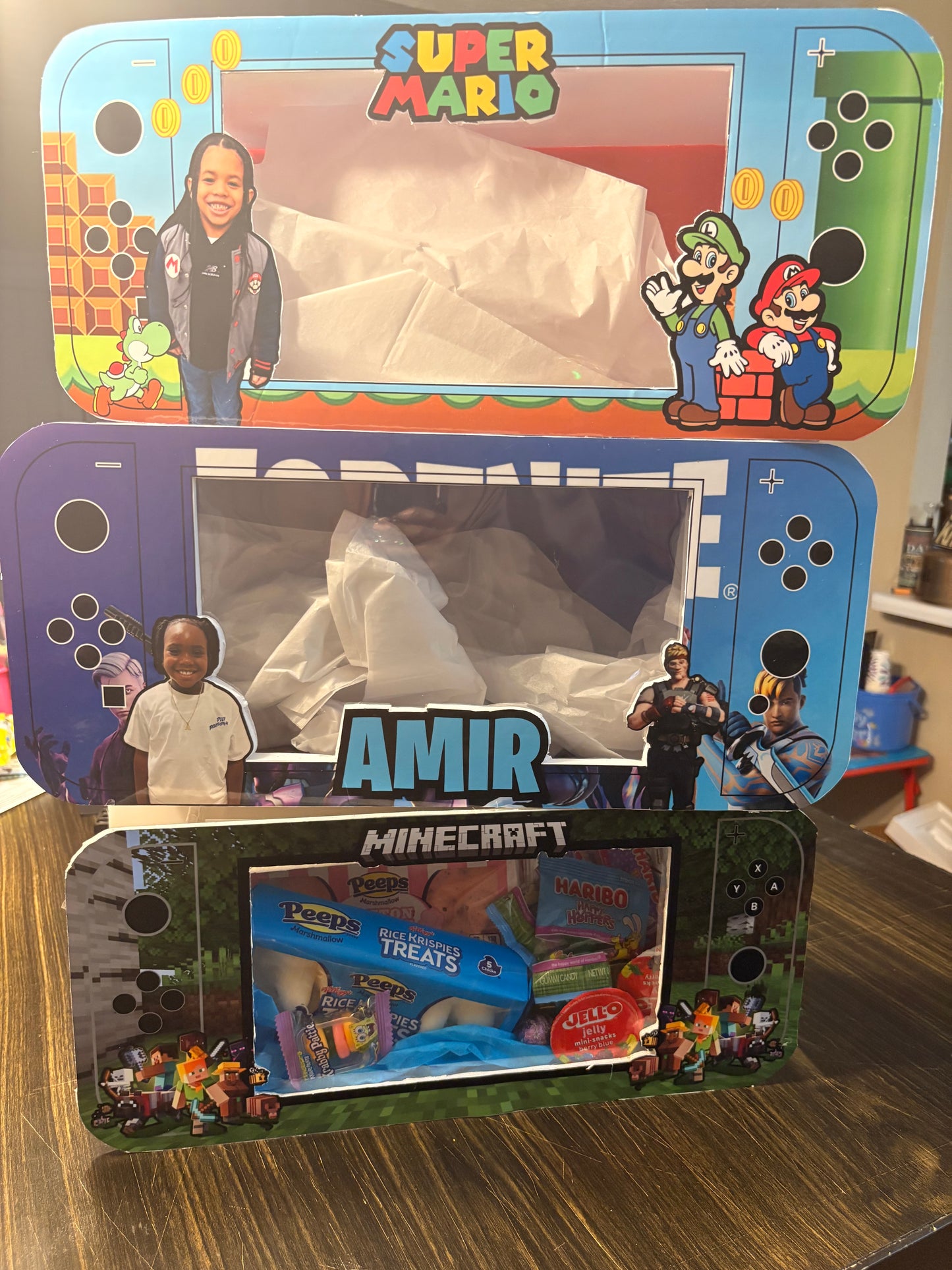 Nintendo Switch–Inspired Custom Gift Box (Unfilled) | Handmade Foam Keepsake Box