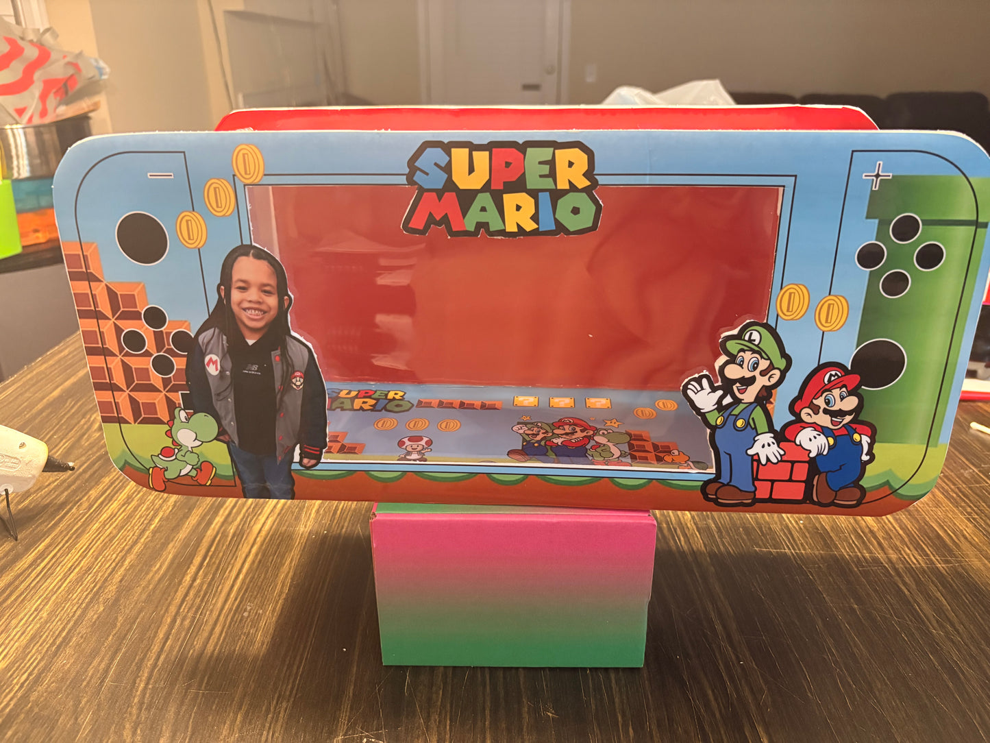 Nintendo Switch–Inspired Custom Gift Box (Unfilled) | Handmade Foam Keepsake Box
