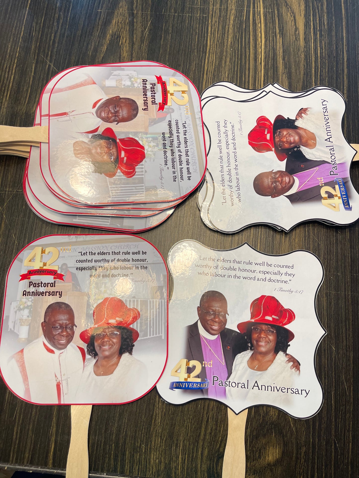 Custom Photo Hand Fans | Personalized Celebration Fans for Graduation, Memorials, Sports & Events